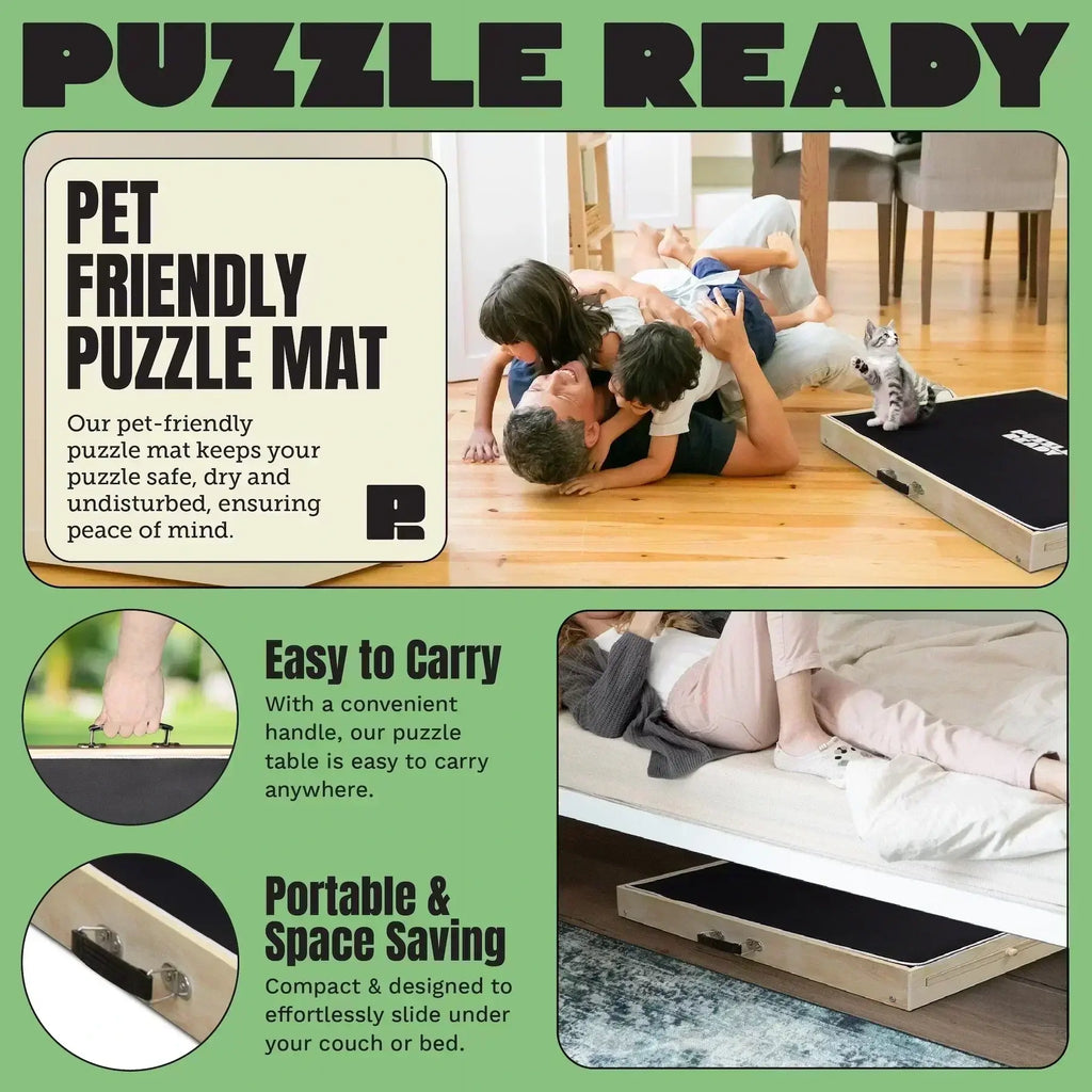 Puzzle Ready pusselbräda med lutningsfunktion - 1500 bitar