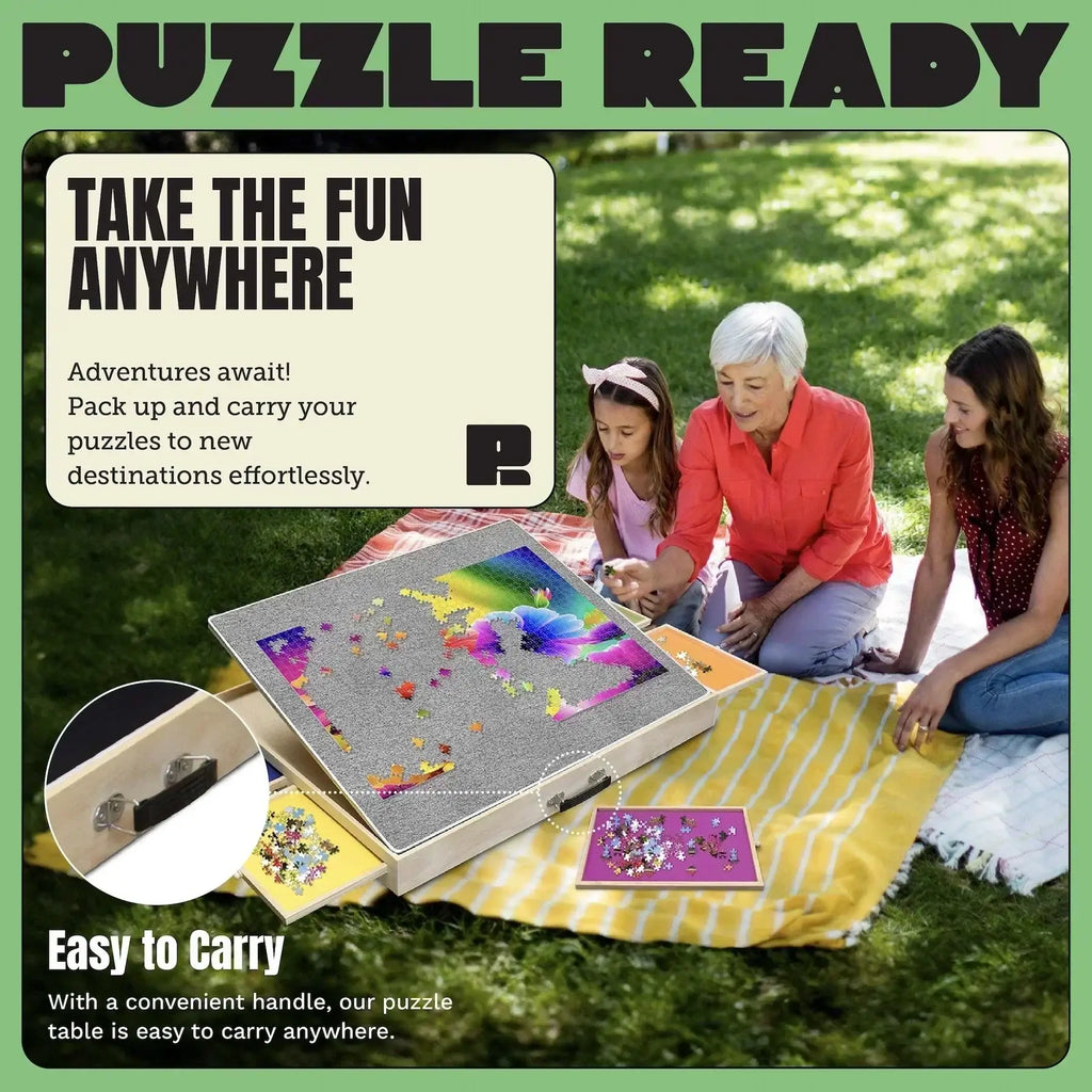 Puzzle Ready pusselbräda med lutningsfunktion - 1500 bitar