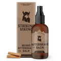 Sandalwood After Shave Balm for Men by Striking Viking, soothing post-shave treatment with hydrating and nourishing formula.
