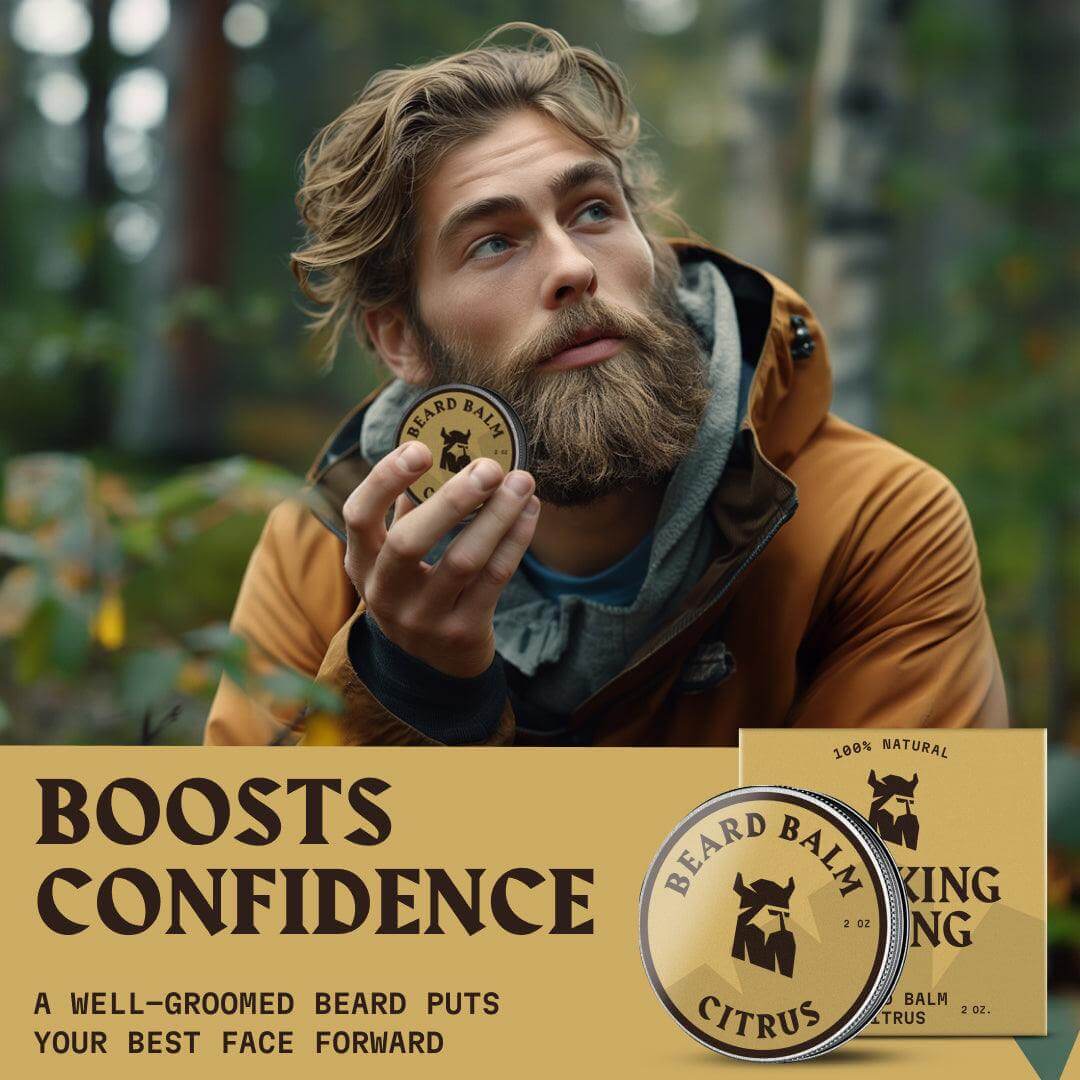 Citrus Beard Balm - Natural Shine and Control for Beards