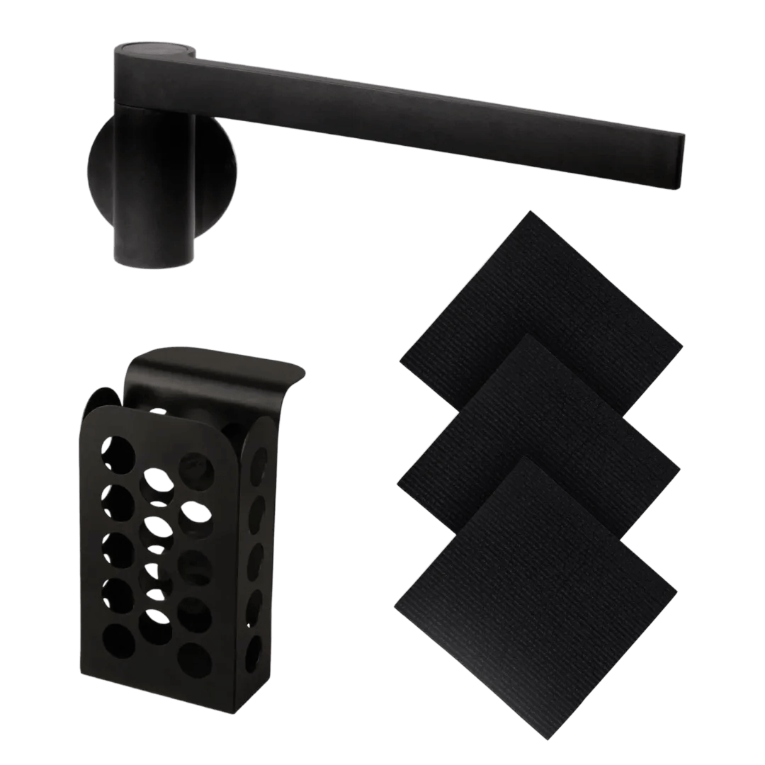 Happy Sinks - Set chiuvetă negru