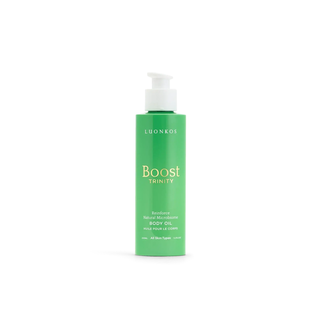 Boost Trinity Body Oil – Hydration and Protection with Finnish Forest Microbes