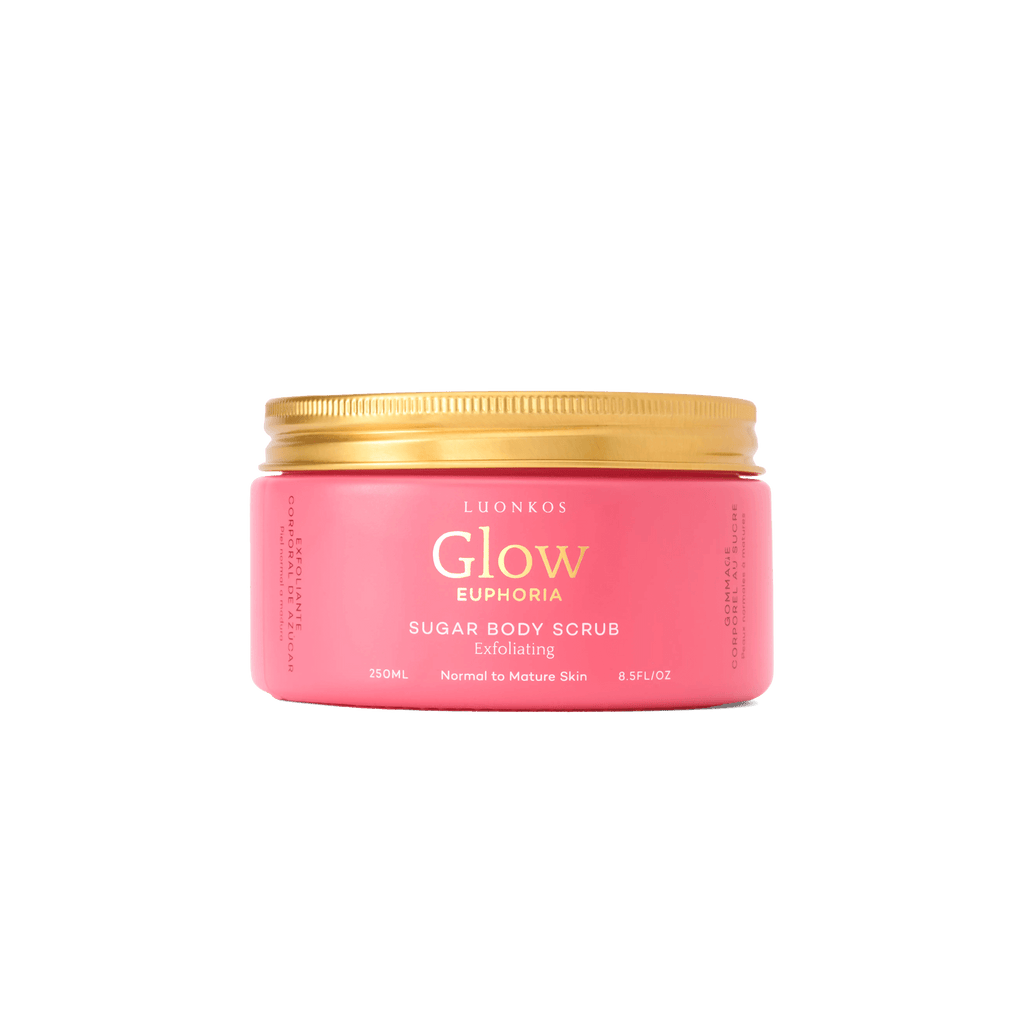 Naturlig Sockerskrubb för Kroppen – Exfolierande Kroppsskrubb 200 ml Luonkos Euphoria