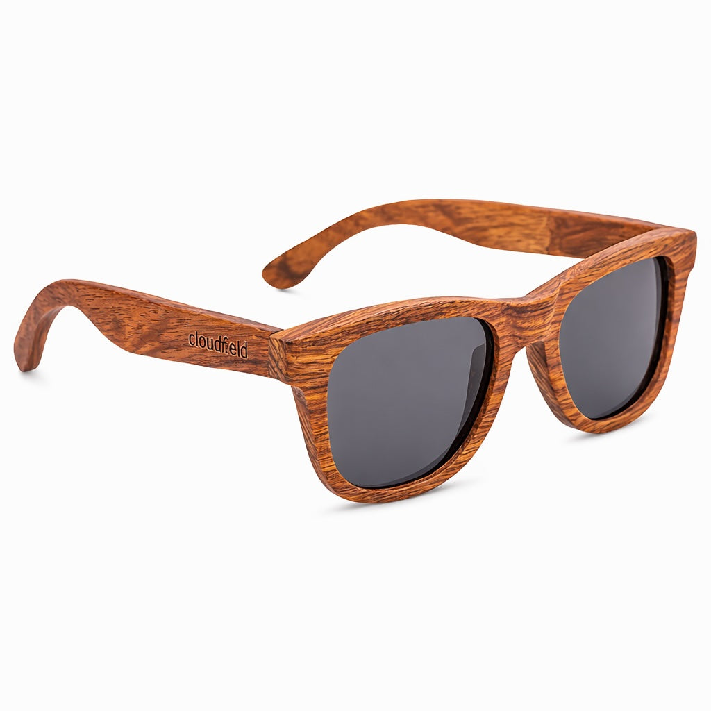 Lunettes en bois Kosso Cloudfield - Noir