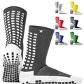 Lux Soccer Grip - Calf Sock - Grey