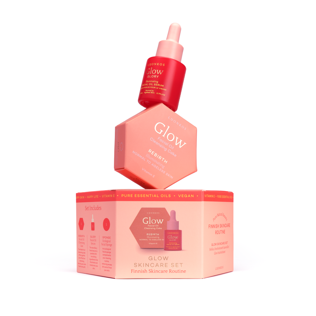 Luonkos Glow skincare set