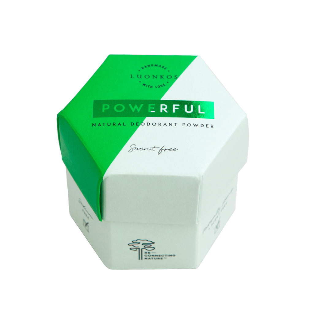 Luonkos Powerful powder deodorant, no added scents
