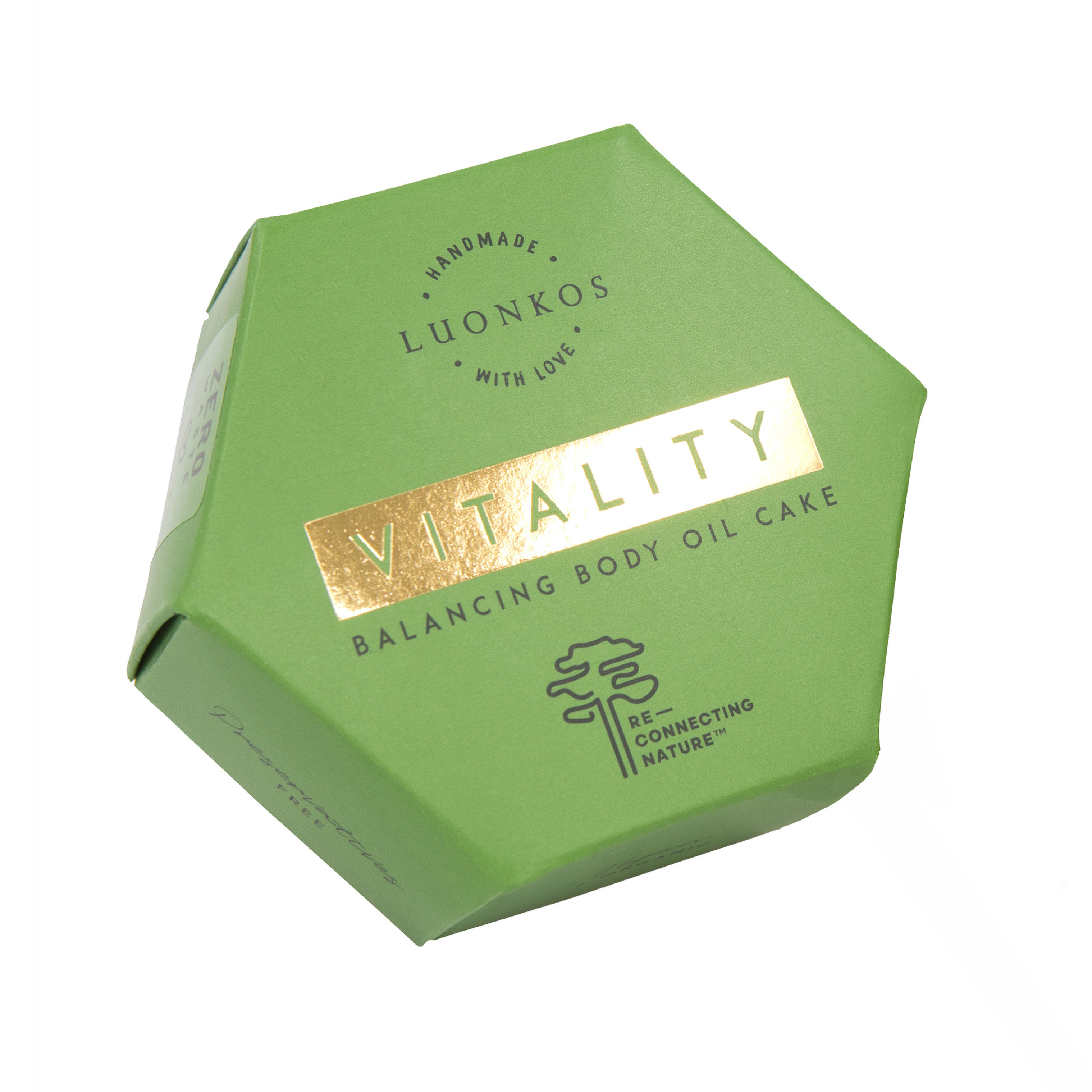 Luonkos Vitality balancing body oil cake