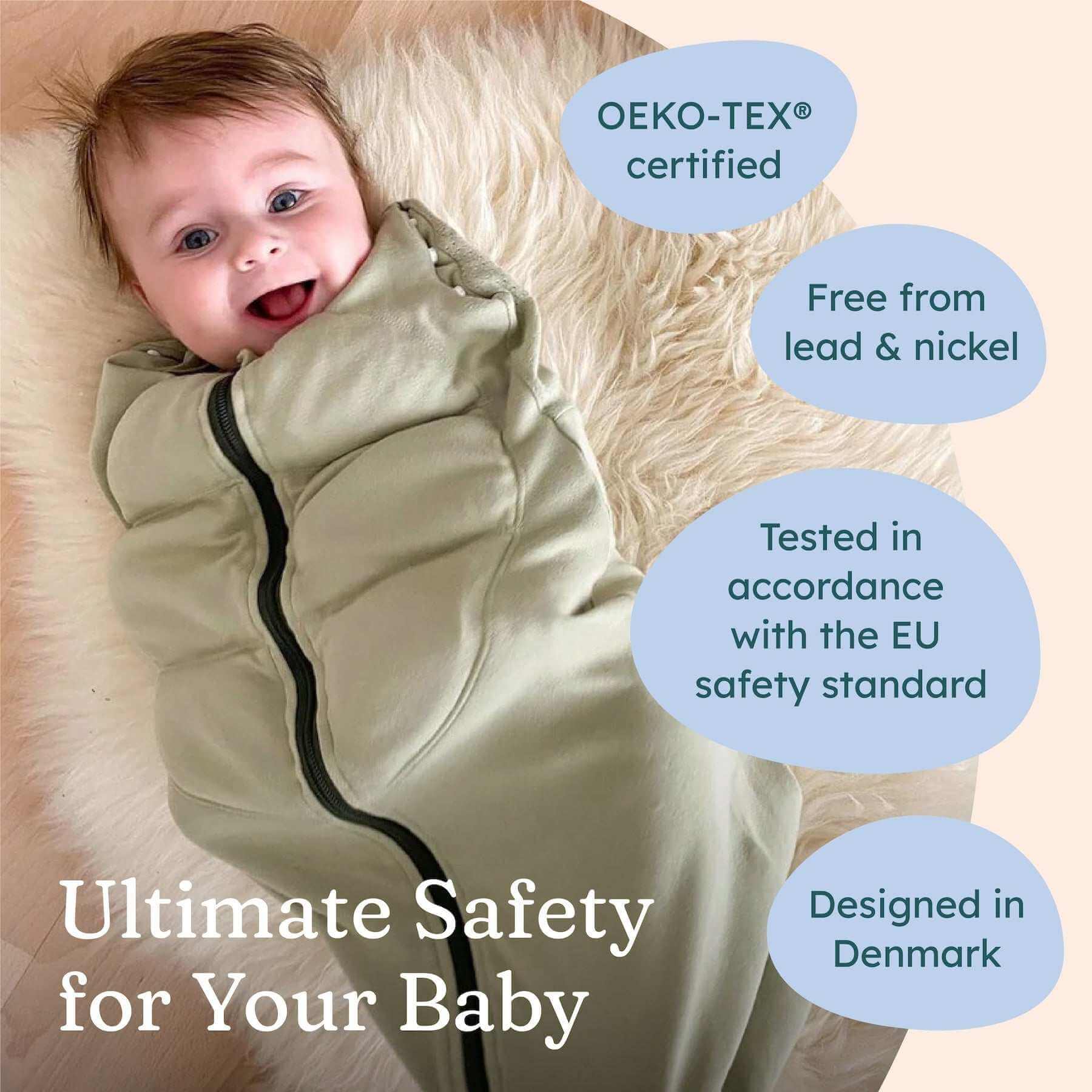 BabyDeepSleep Mini - Weighted Sleeping Bag 5–9 kg