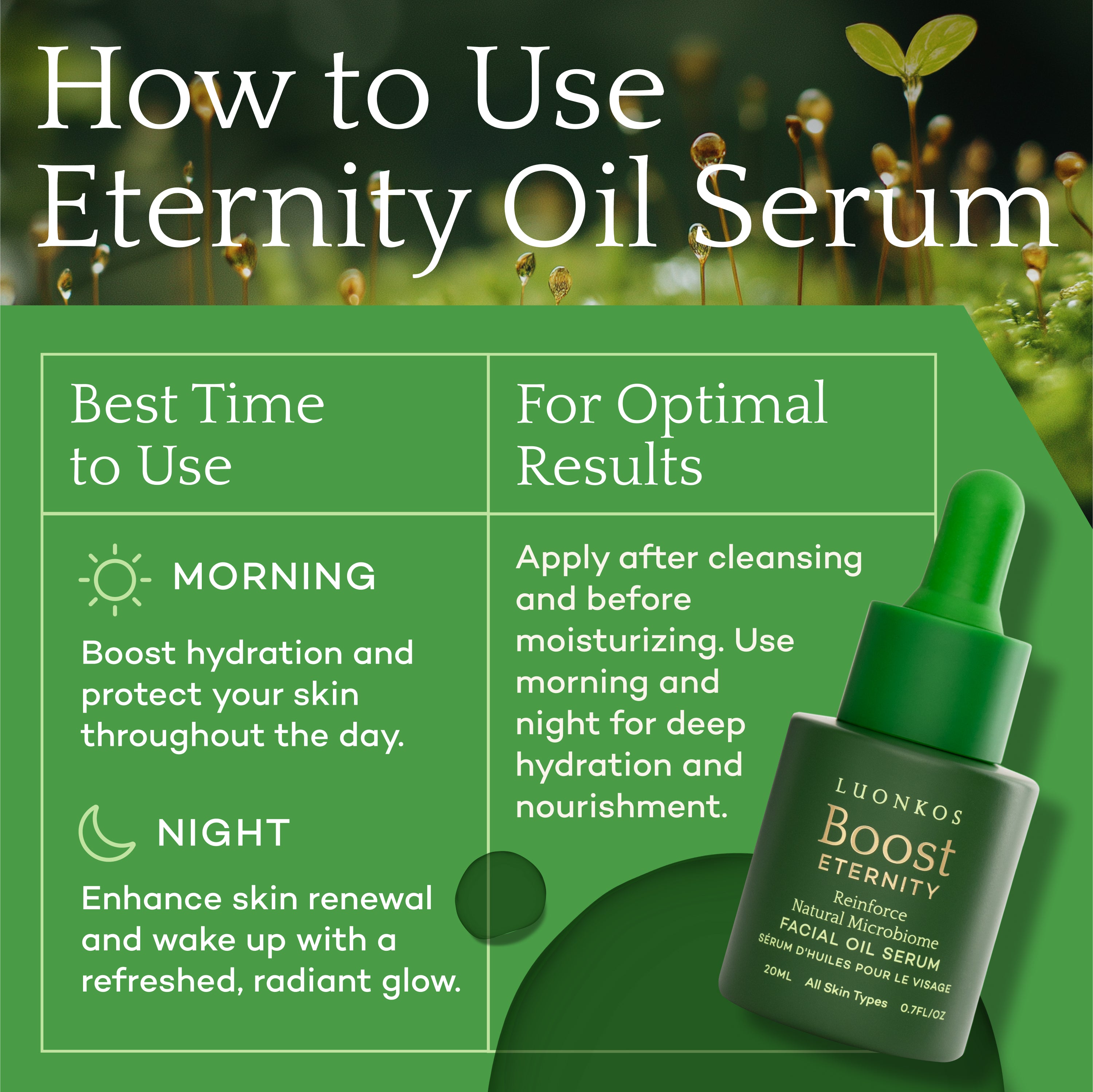 Luonkos Eternity Facial Oil Serum 20ml