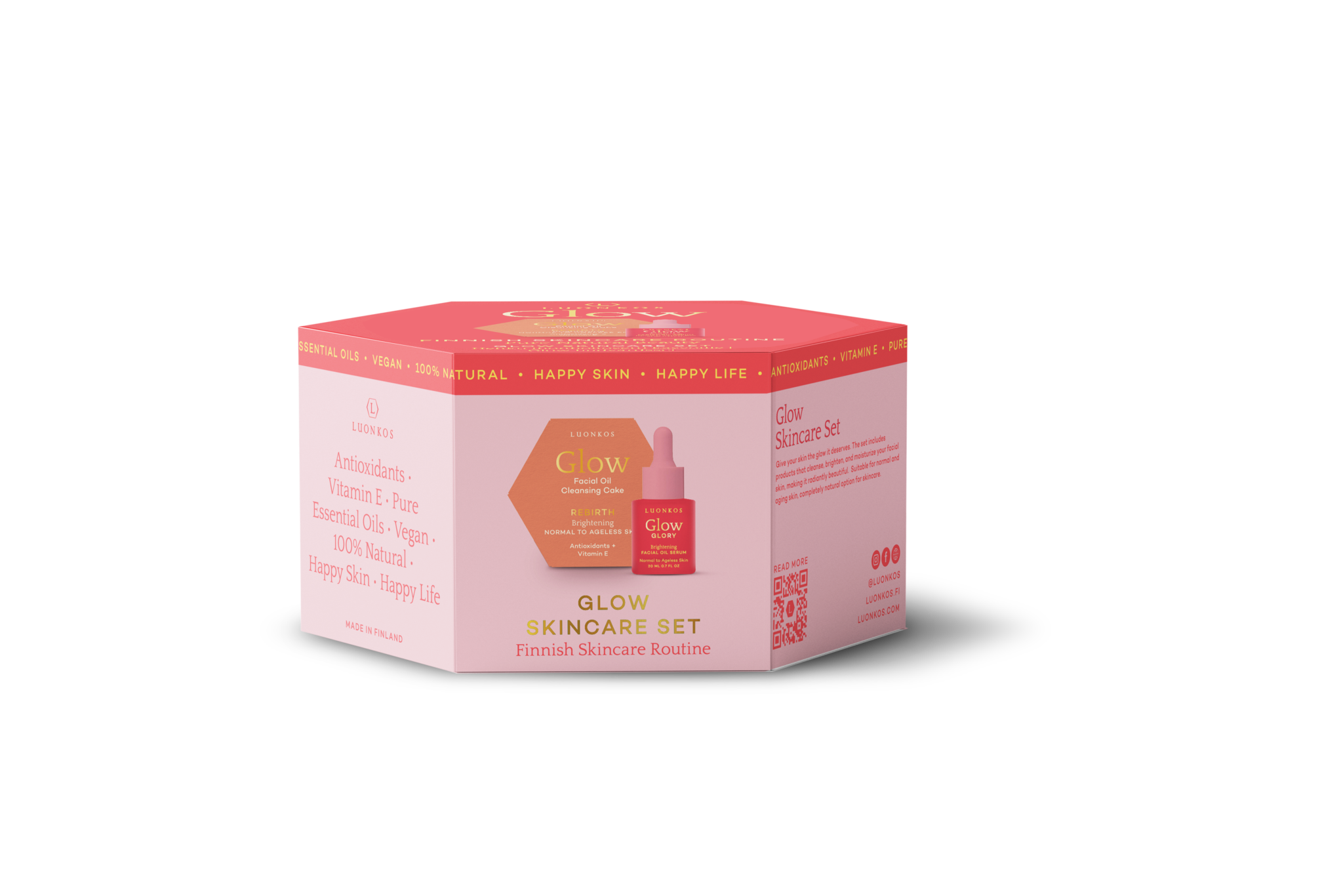 Luonkos Glow skincare set