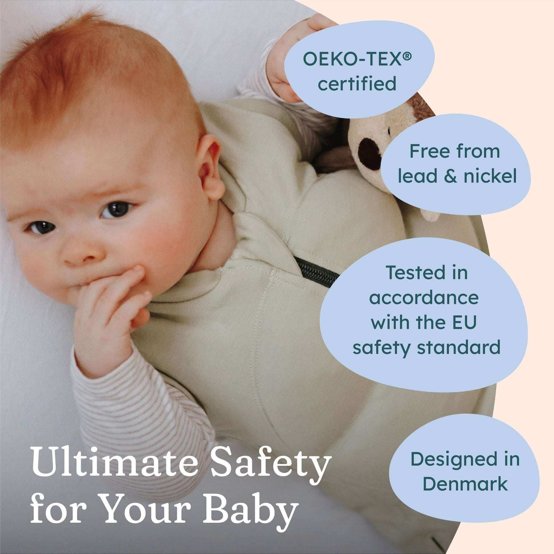 BabyDeepSleep śpiworek obciążeniowy dla niemowląt 8-12kg