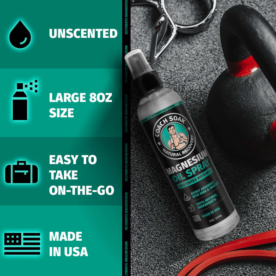 Coach Soak Magnesium Olie Spray