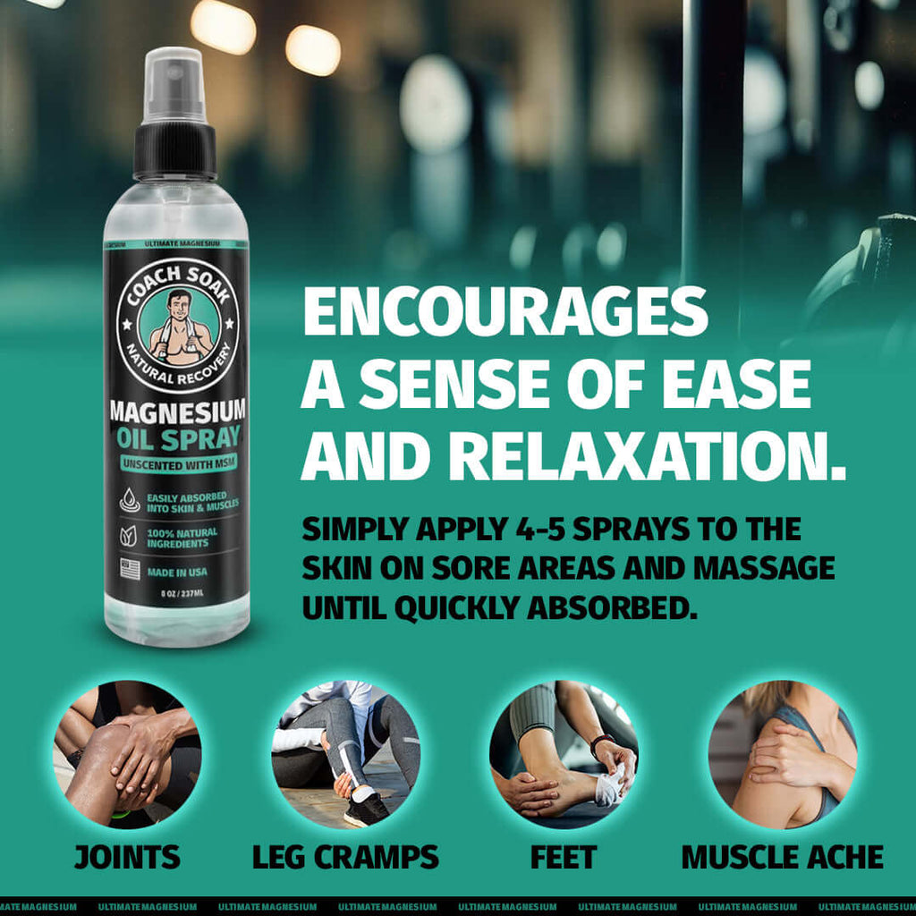 Coach Soak Magnesium Olie Spray