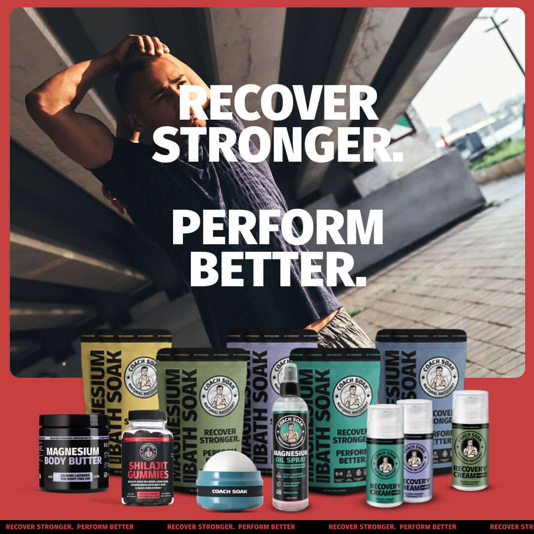 Coach Soak 6-in-1 Gummy Complex - Shilajit, Ashwagandha, Lions Mane, Sea Moss, Black Seed, Beet Root - 60ct - Raspberry Watermel