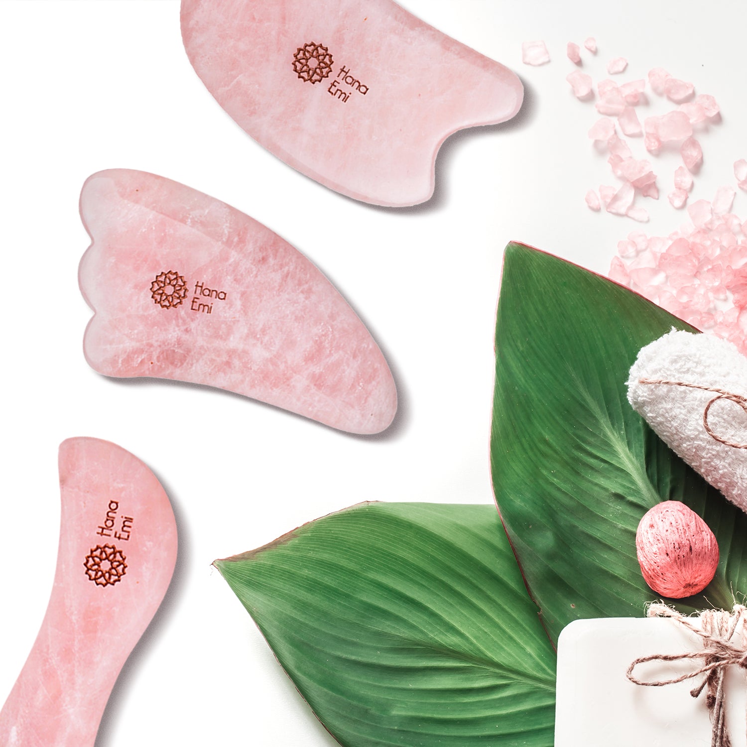 HanaEmi Rose Quartz Roller (EU only)