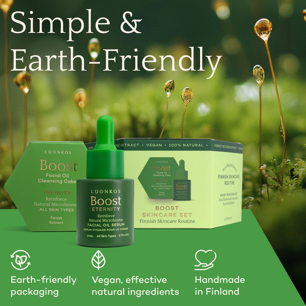 Luonkos Boost skincare set