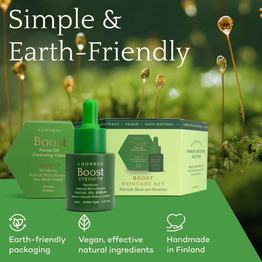 Luonkos Boost skincare set