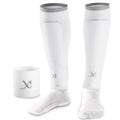 Football Sleeves - White - LUX - White / Large