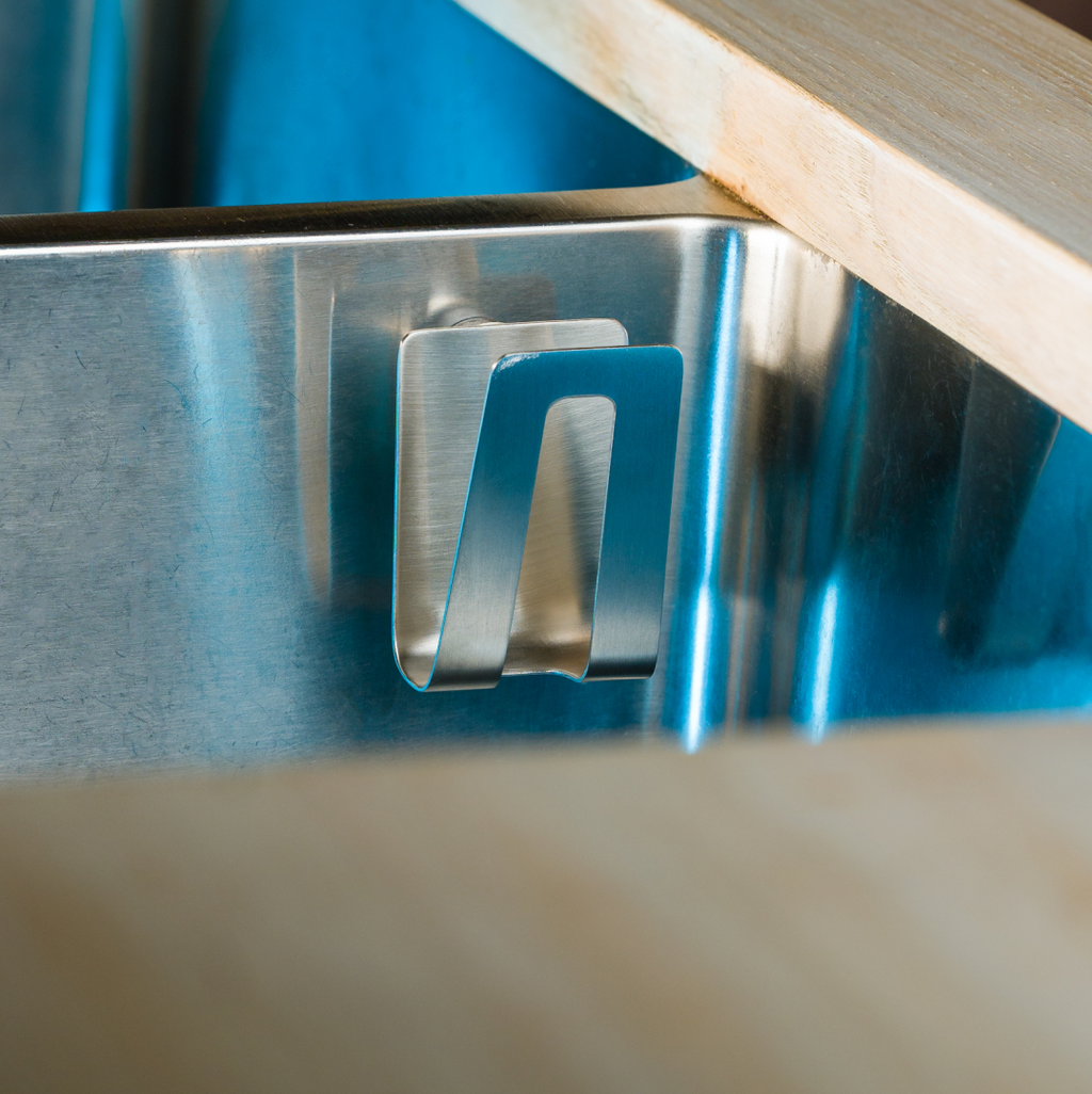 Happy Sinks Magnetic Sponge Holder - Steel